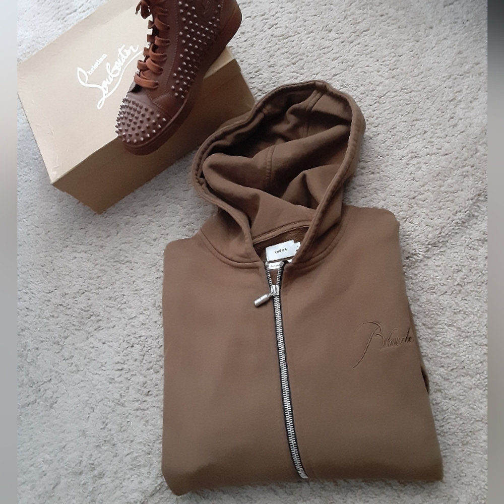 MEN'S RHUDE FULL ZIP HOODI